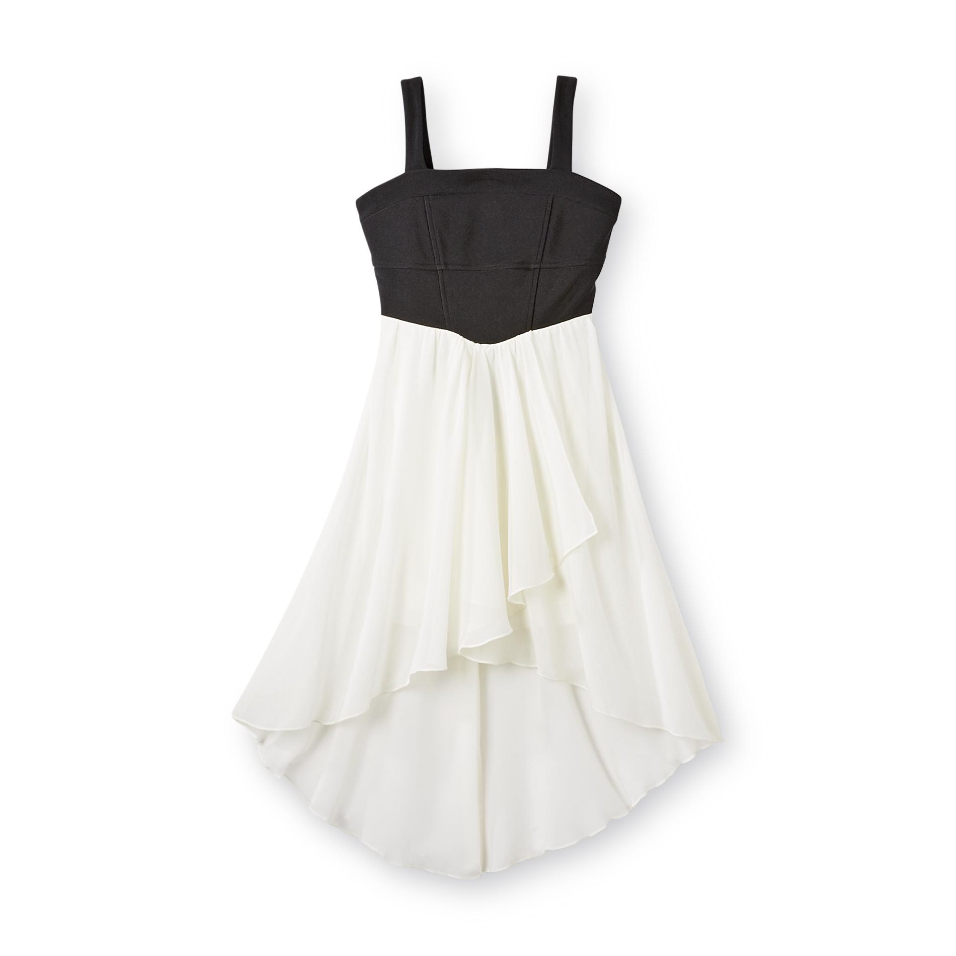 Ruby Rox Girl's High-Low Asymmetric Dress