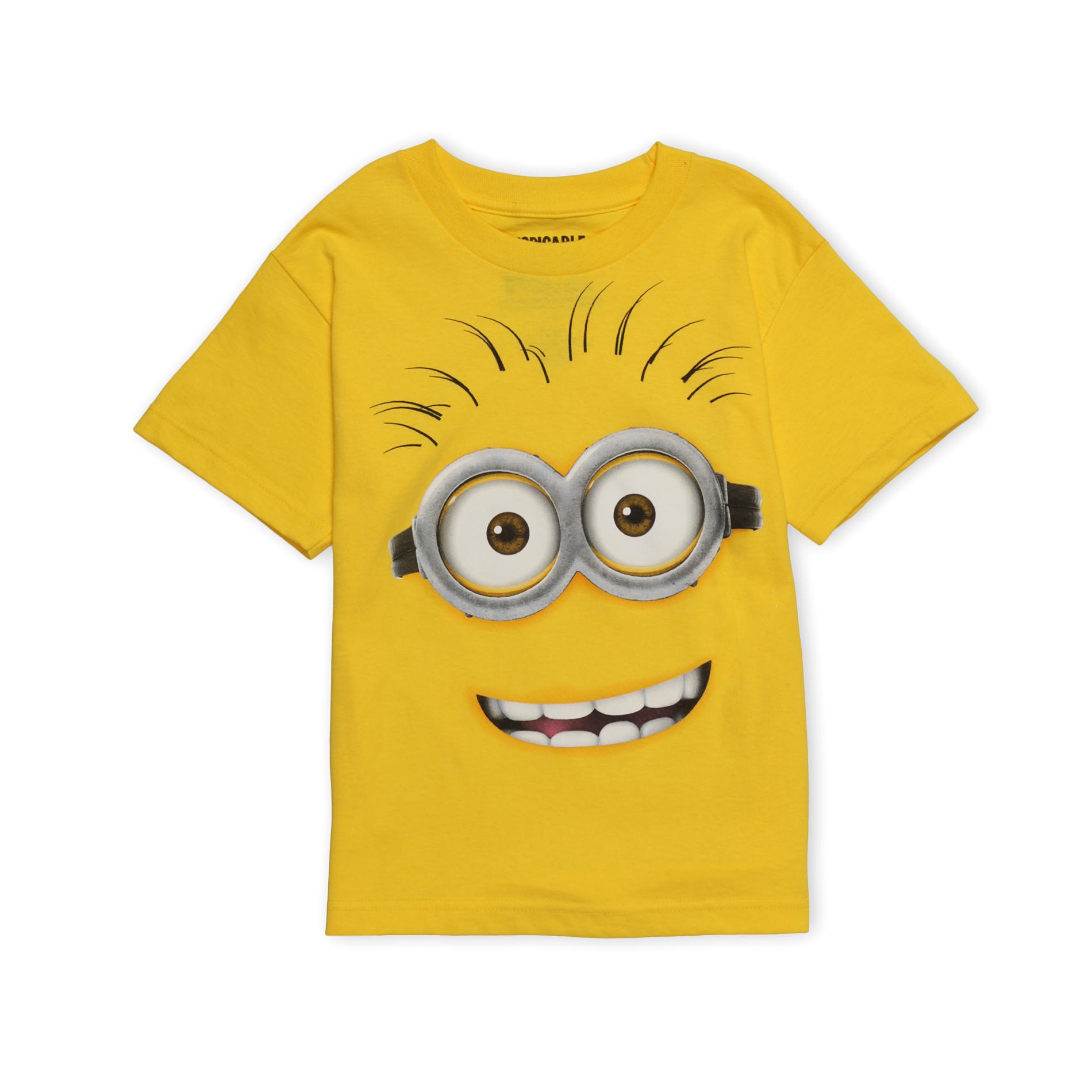 Illumination Entertainment Boy's Graphic T-Shirt - Minion Face