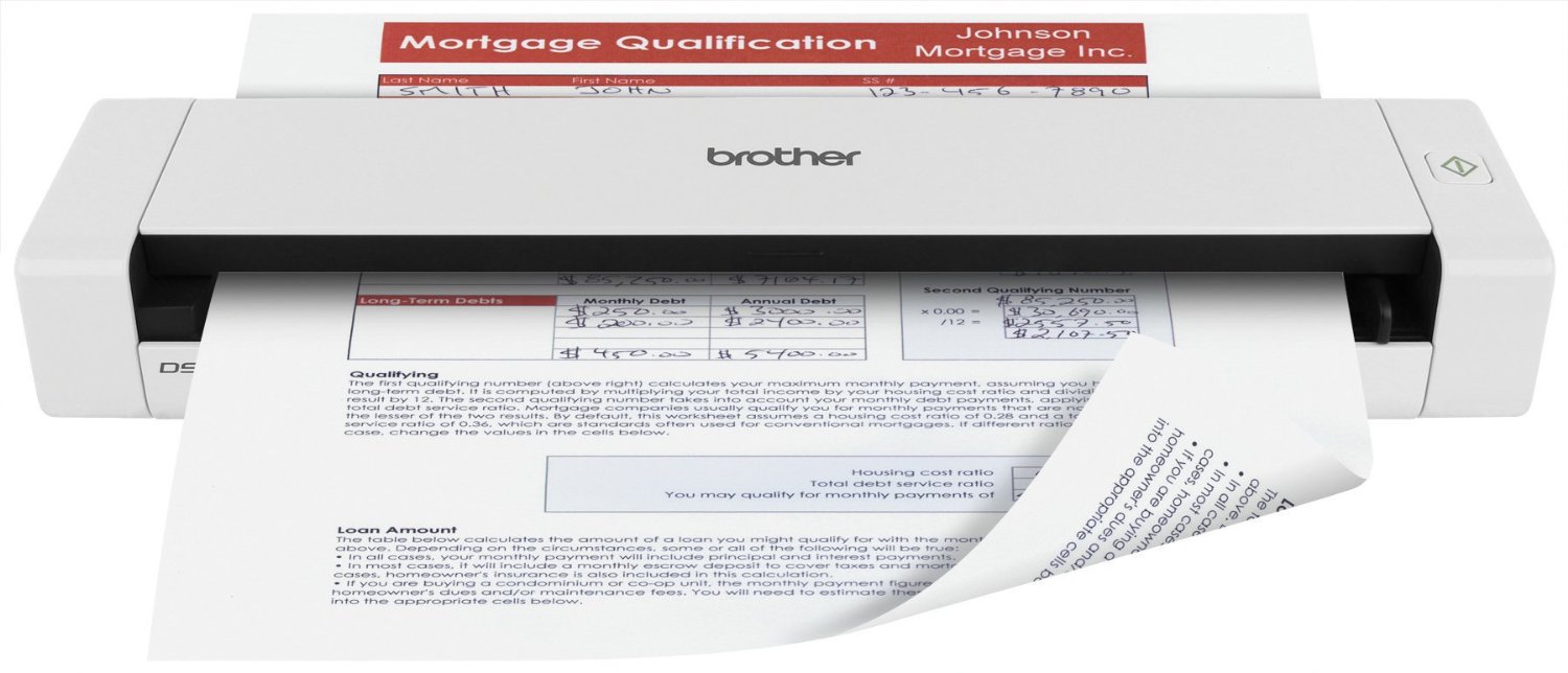 Brother DS 720d Mobile Duplex Color Page Scanner   TVs & Electronics