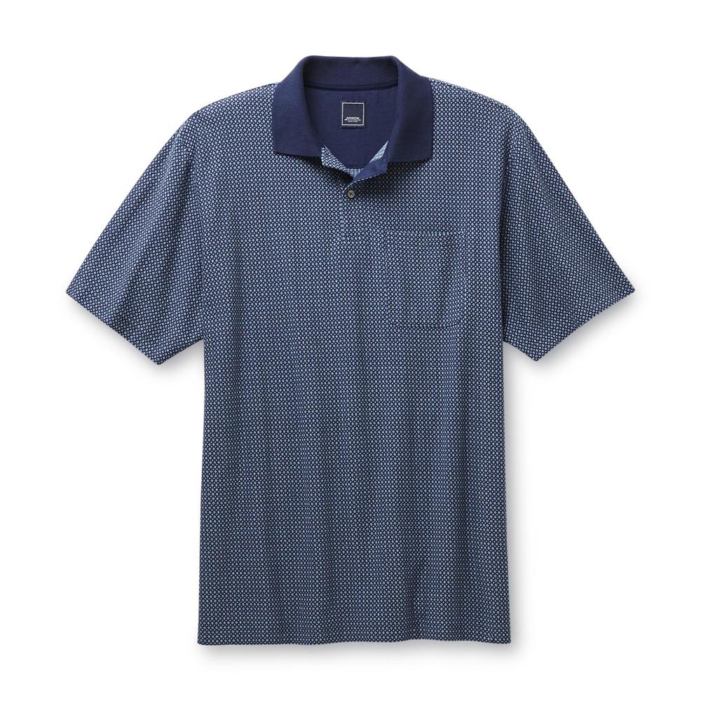 Arrow Men's Polo Shirt - Diamond Print