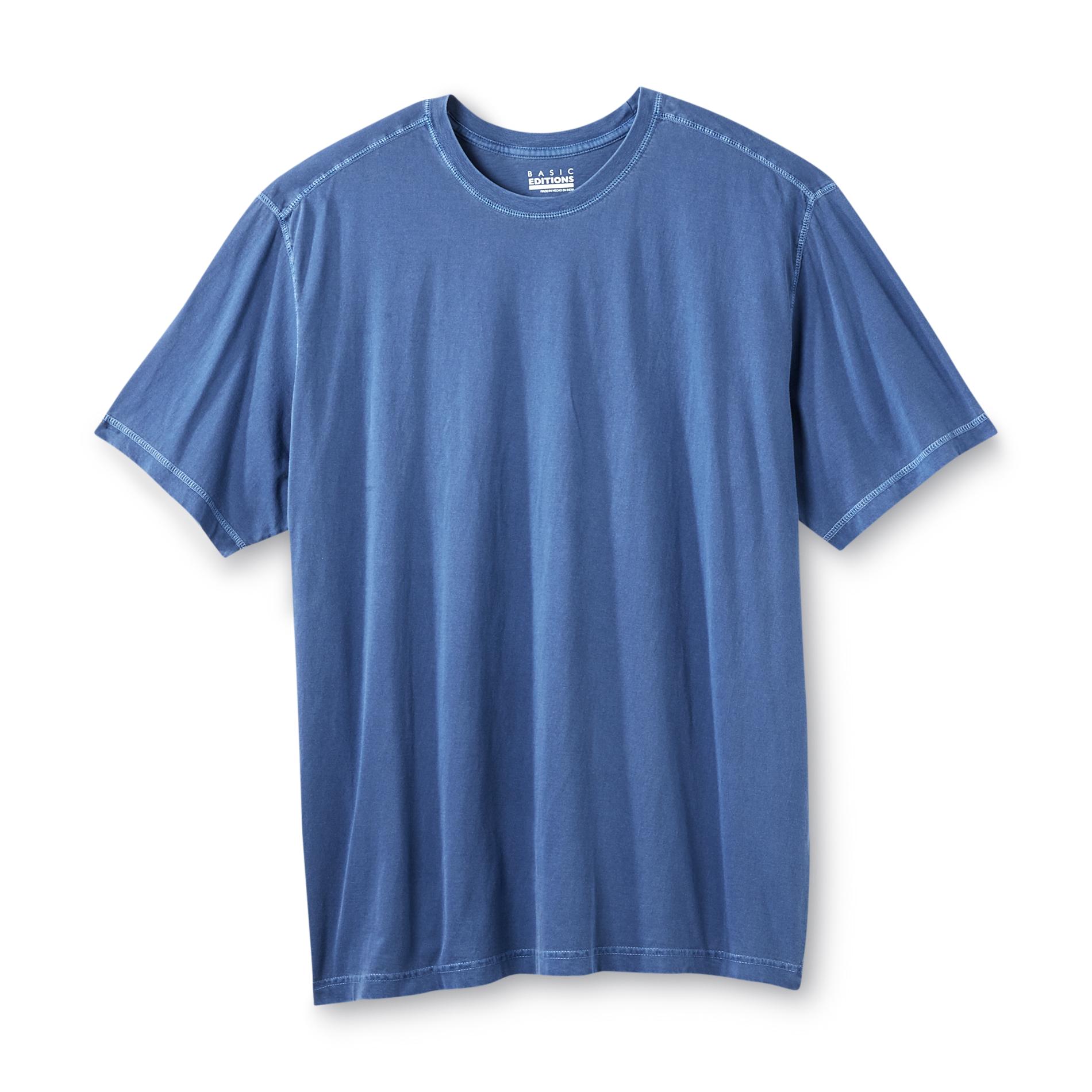 Basic Editions Men's Big & Tall T-Shirt - Pigment Dyed