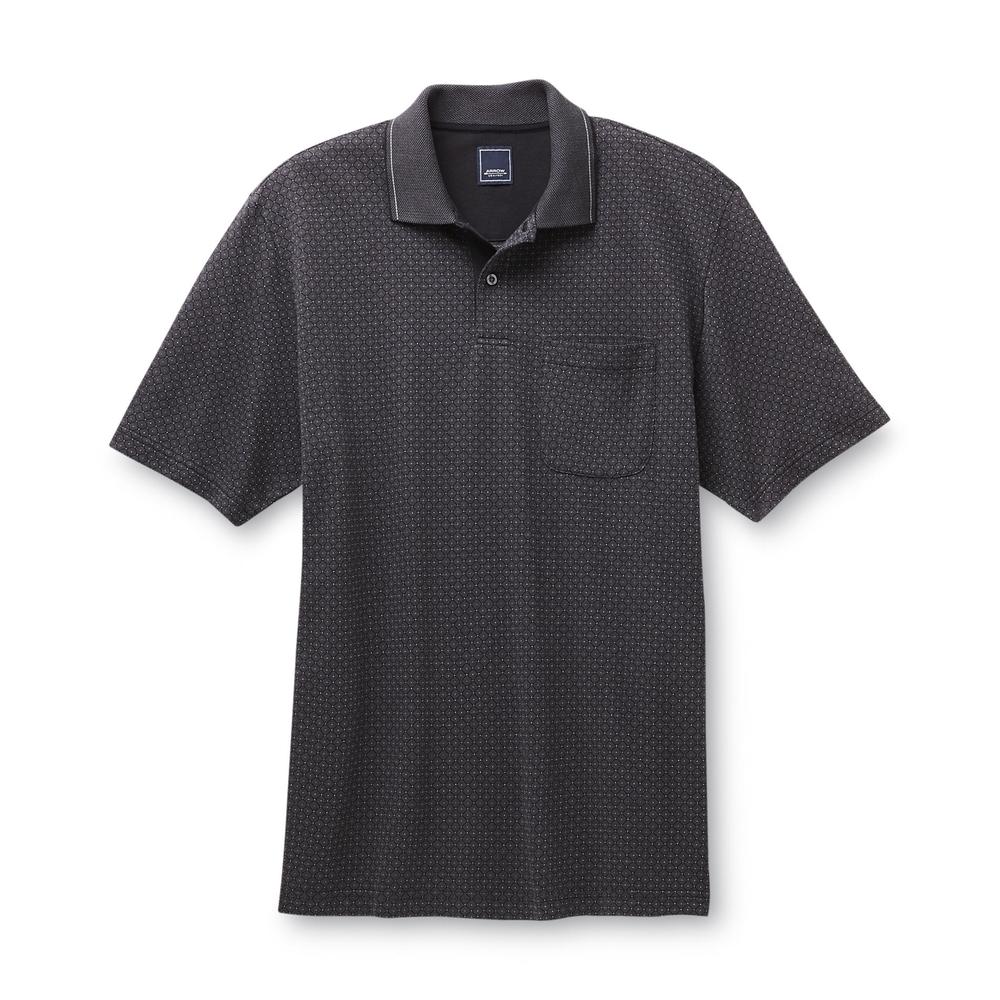 Arrow Men's Big & Tall Polo Shirt - Diamond Print