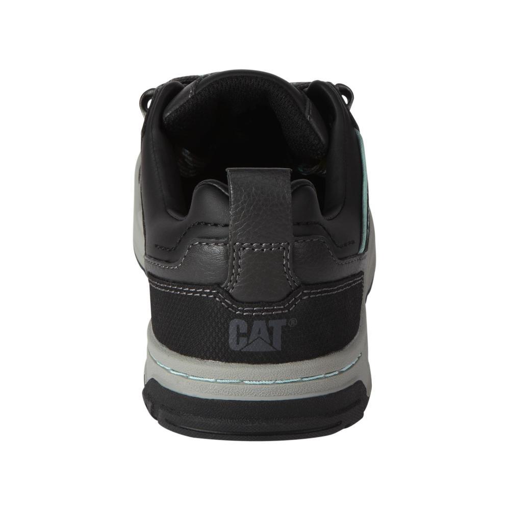 Cat Footwear Women's Brode Grey Steel Toe Work Shoes