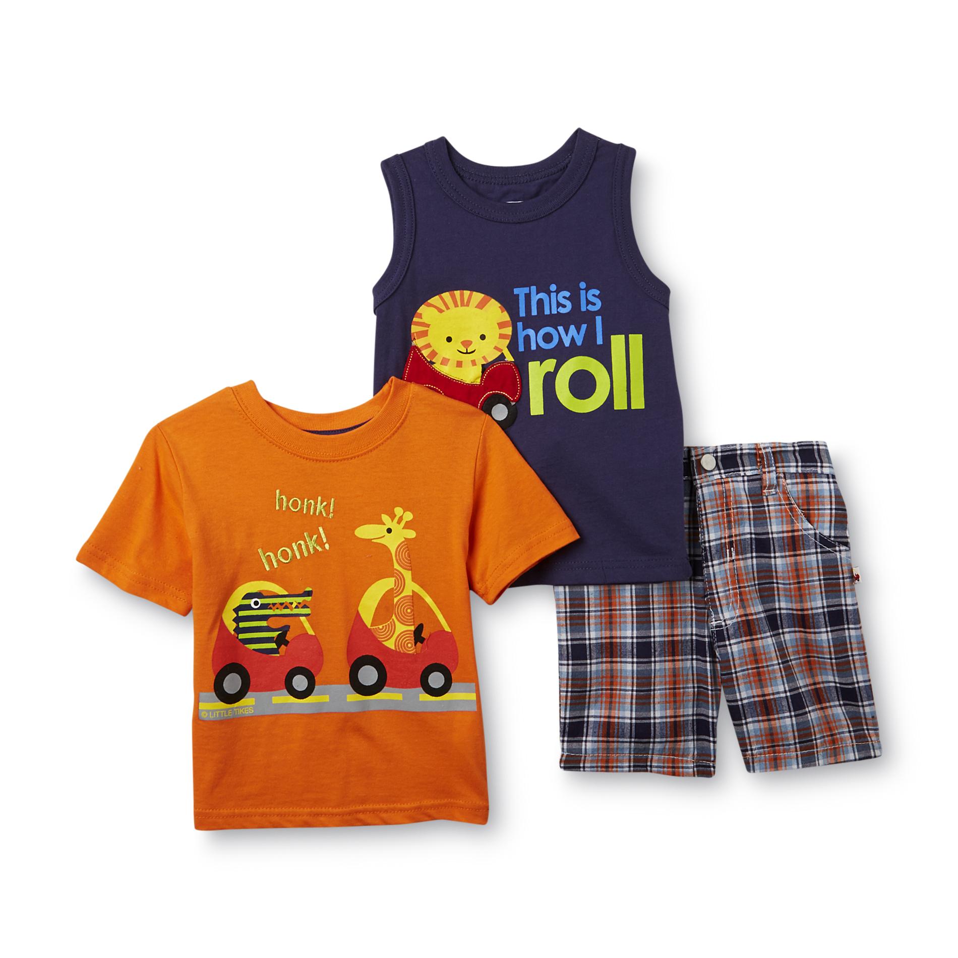 Little Tikes Toddler Boy's 3-Piece Outfit - Animals