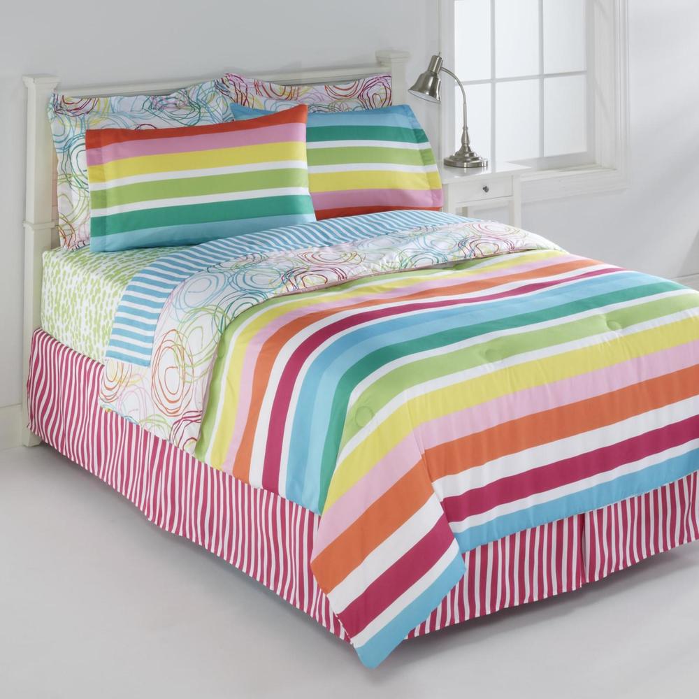 Little Miss Matched Swirly Curly Bedding Set