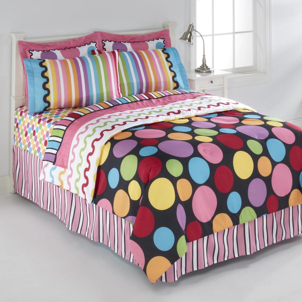 Little Miss Matched Ditsy Dots Bedding Set