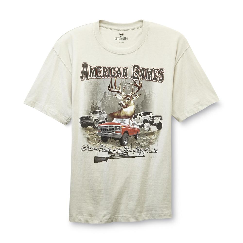 Outdoor Life Men's Big & Tall Graphic T-Shirt - American Games