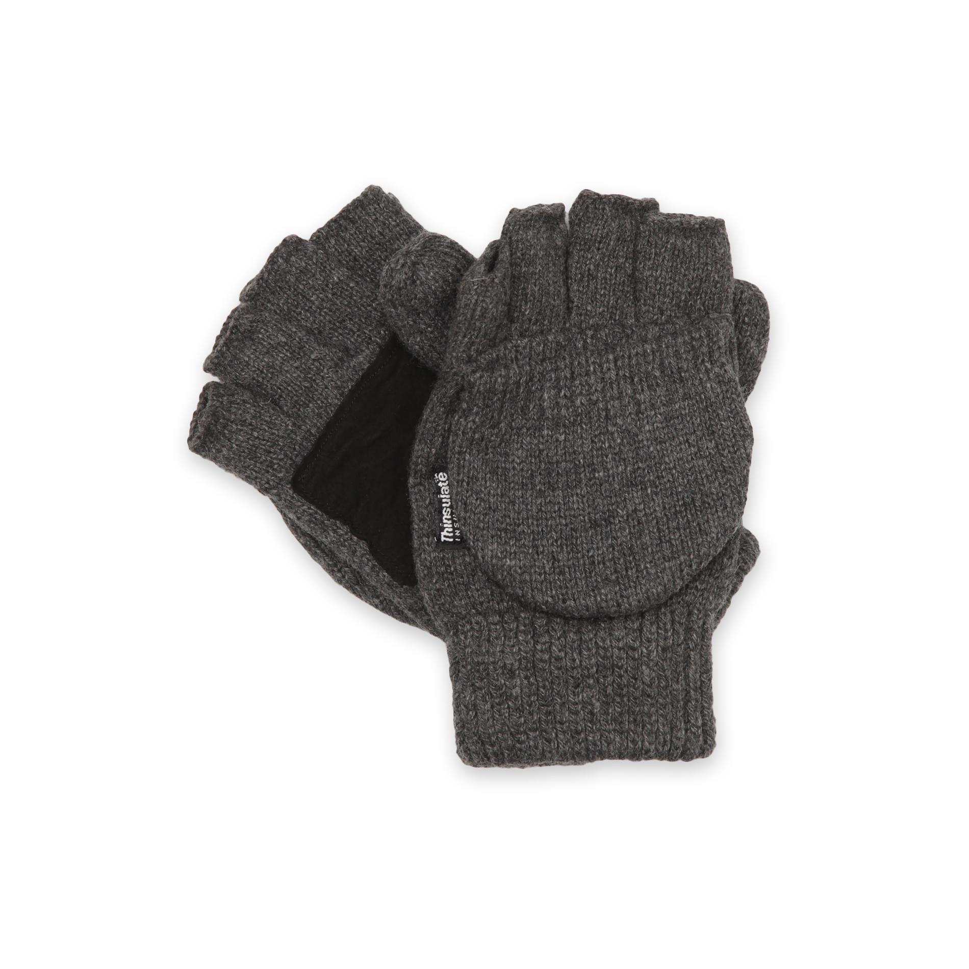 Athletech Men's Convertible Knit Gloves