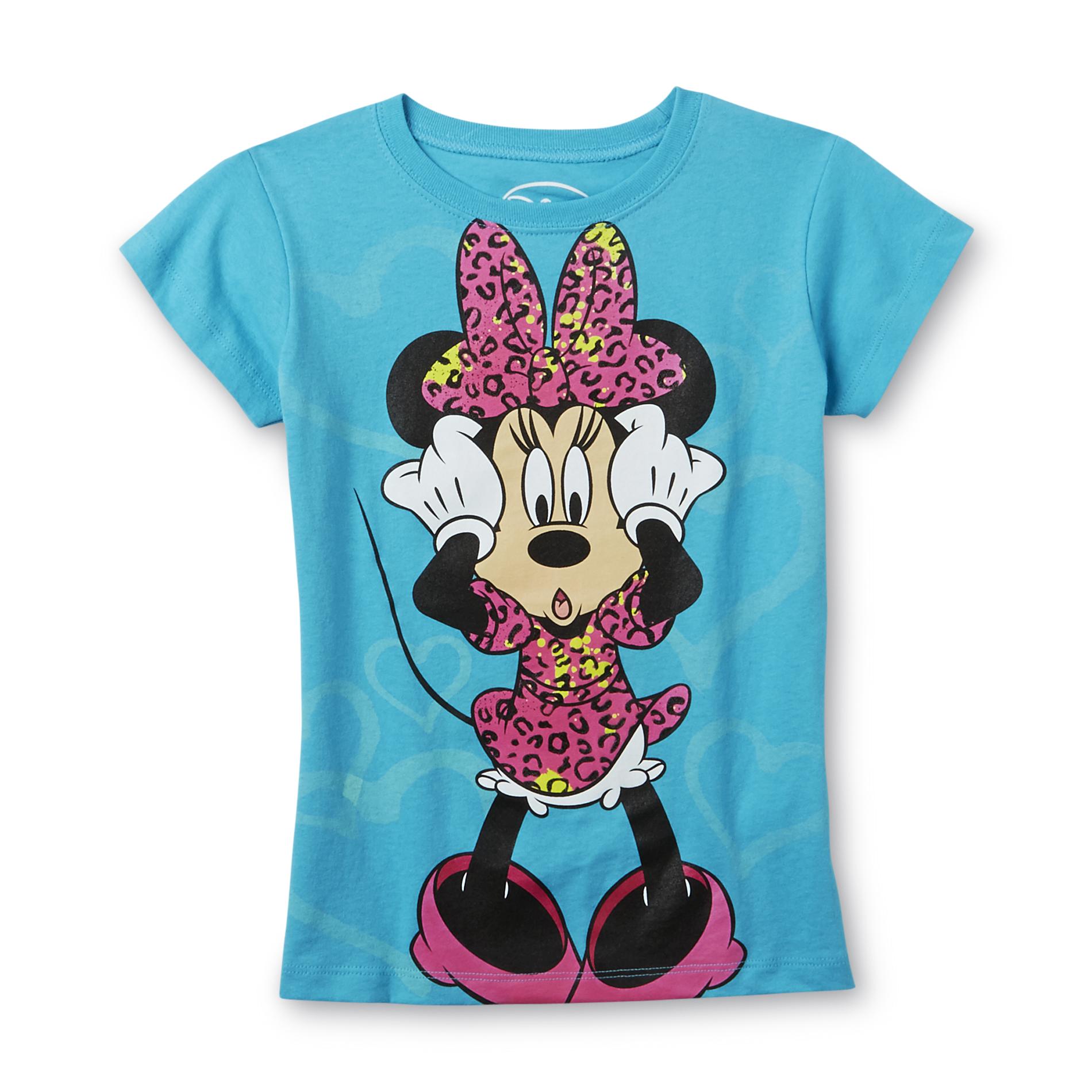 Disney Girl's T-Shirt - Minnie Mouse