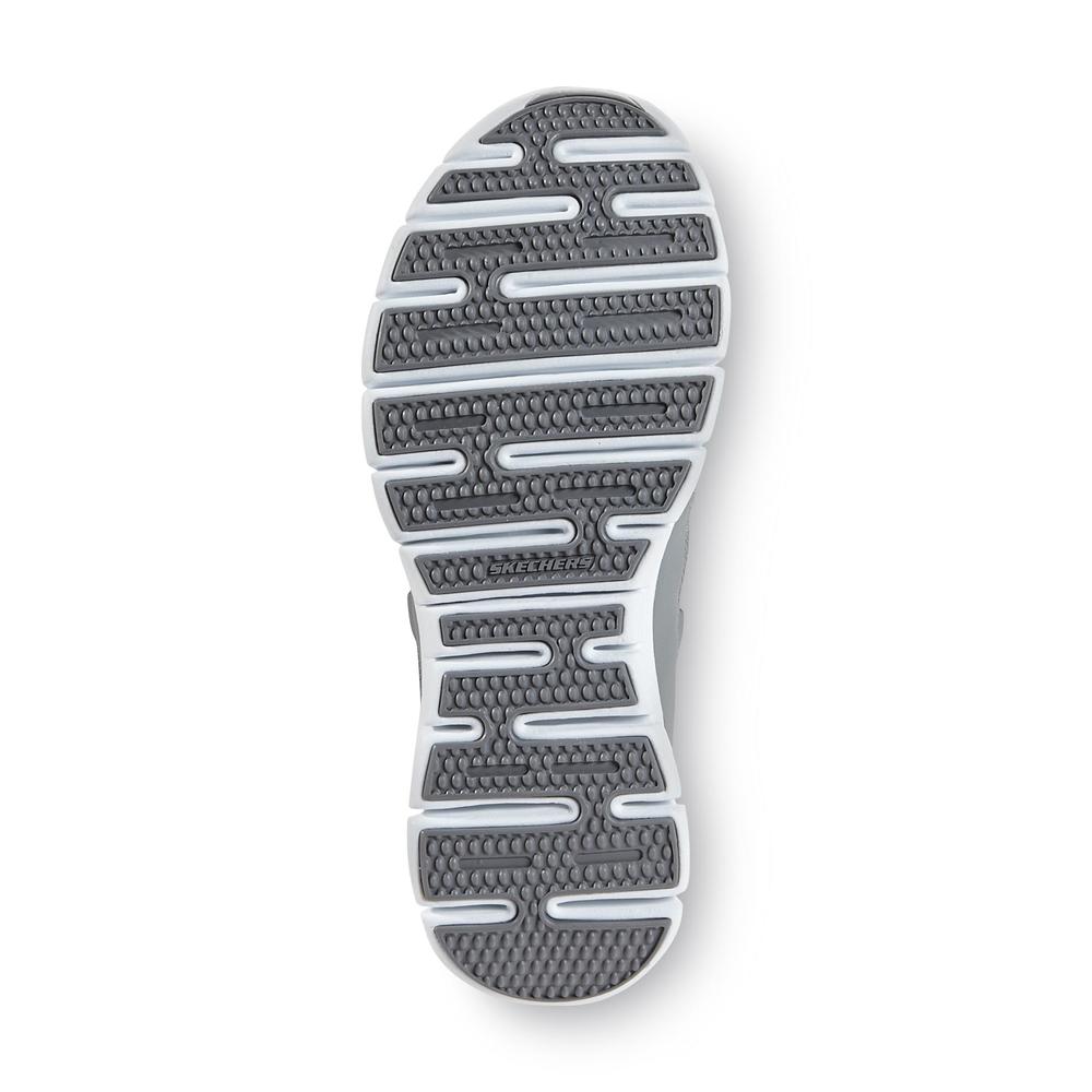 Skechers Women's Asset Play Gray Memory Foam Walking Shoe