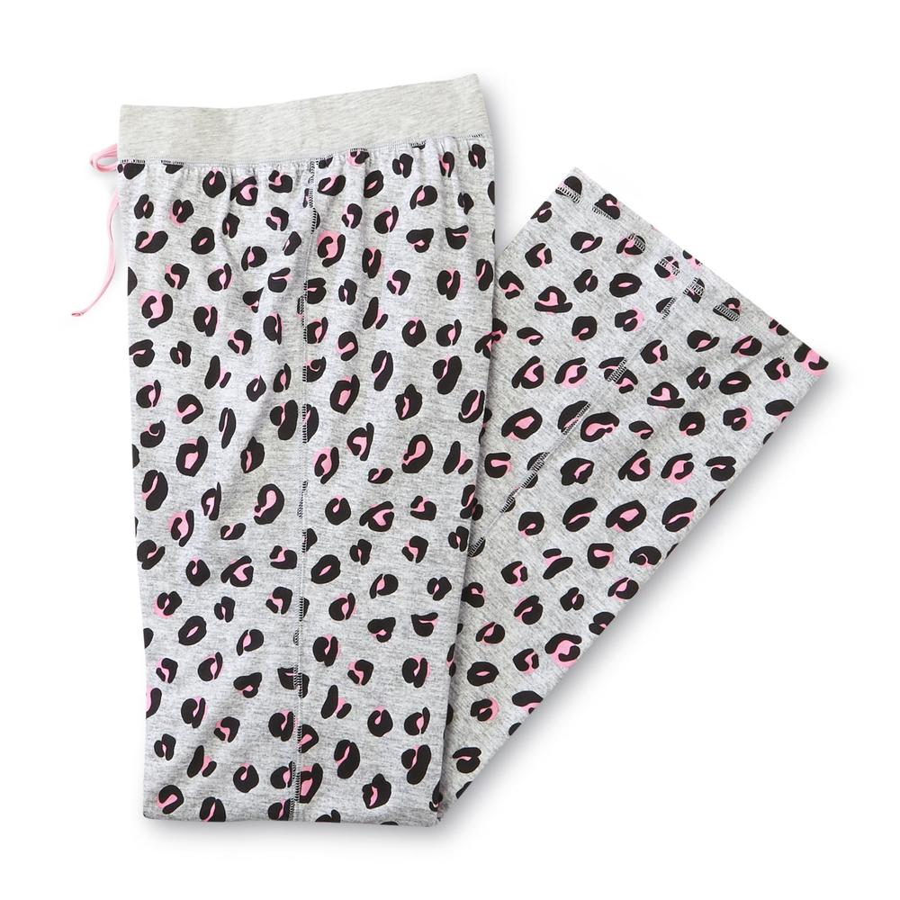 Joe Boxer Women's Knit Pajama Pants - Leopard