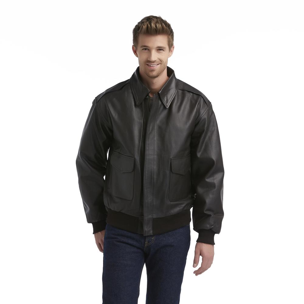 Excelled Men's Big and Tall A-2 Bomber Jacket - Online Exclusive
