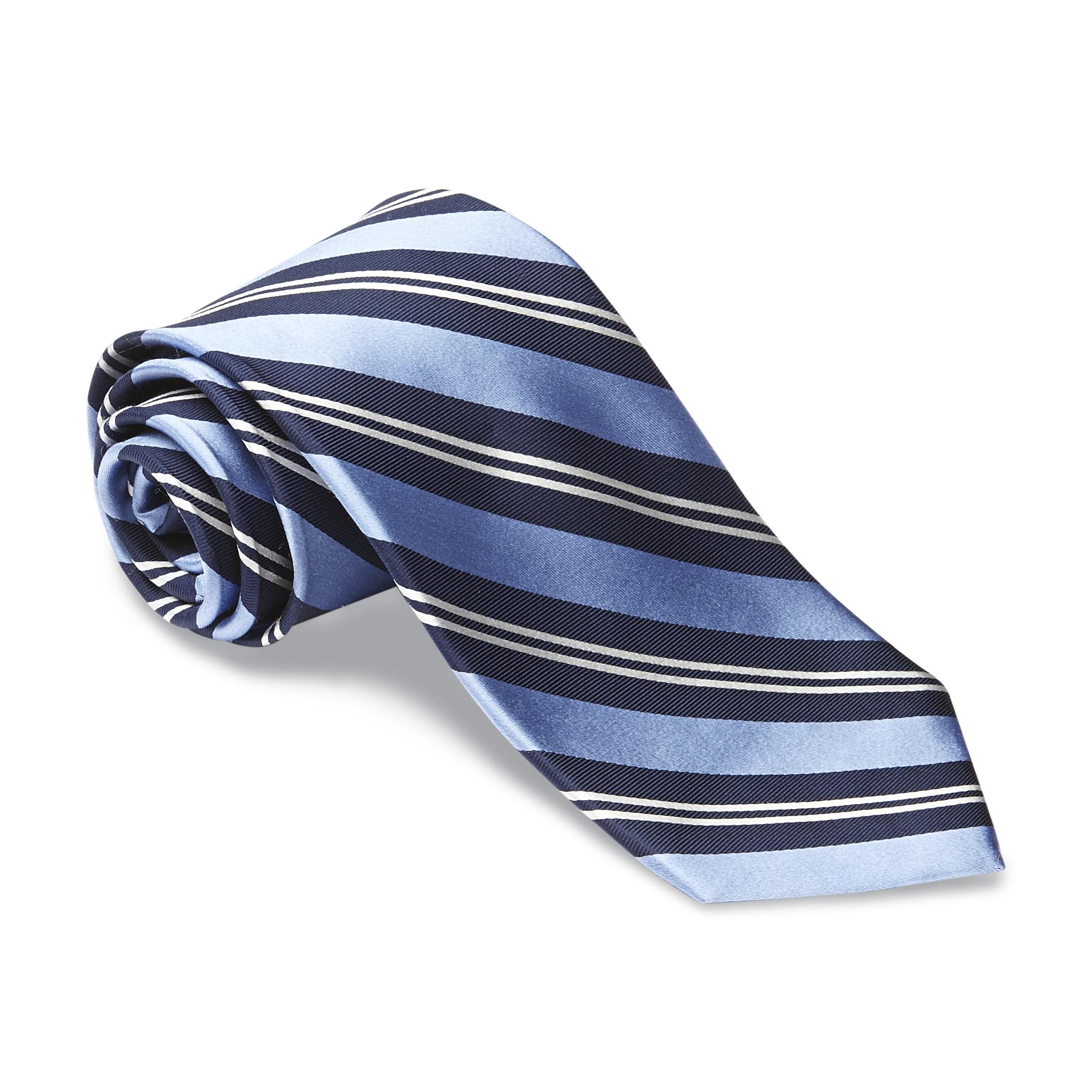 U.S. Polo Assn. Men's Satin Stripe Silk Necktie