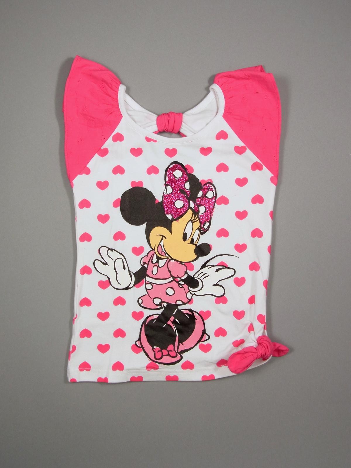 Disney Minnie Mouse Girl's Cap Sleeve Top