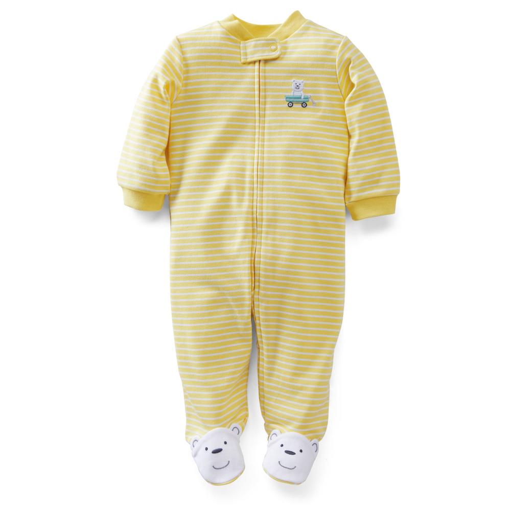 Carter's Newborn Boy's Footed Pajamas - Polar Bear