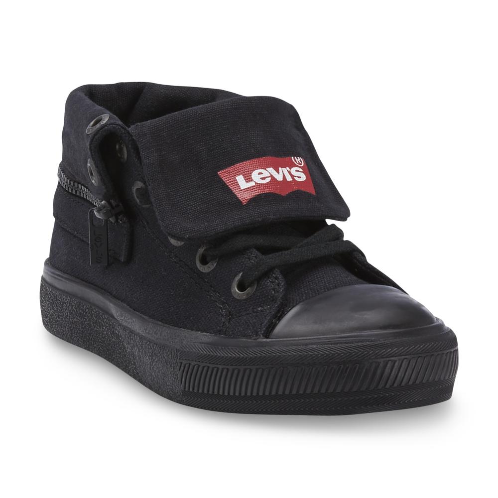 Levi's Youth Dillon Zipper Black High-Low Athletic Shoe
