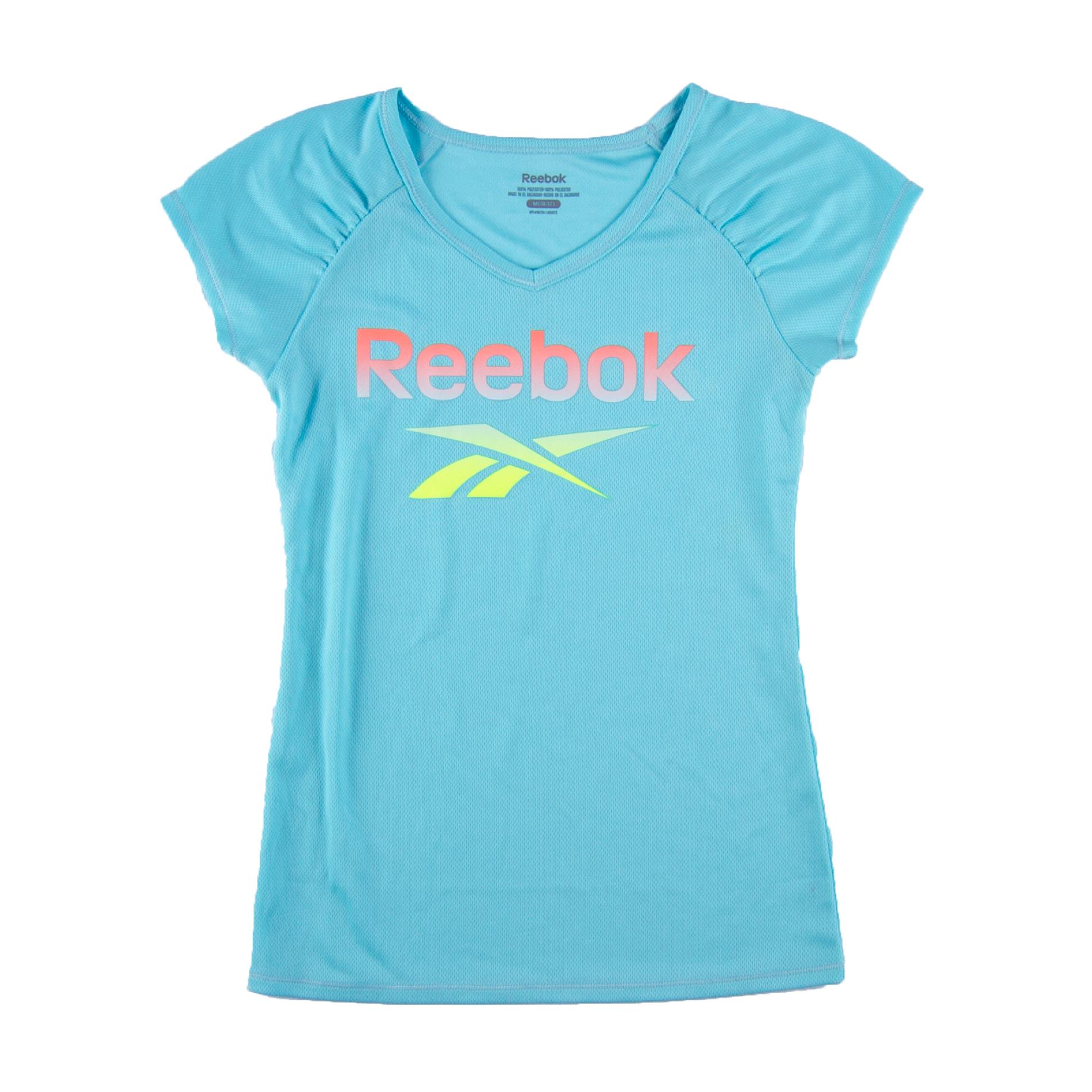 Reebok Girl's Short-Sleeve Athletic Top