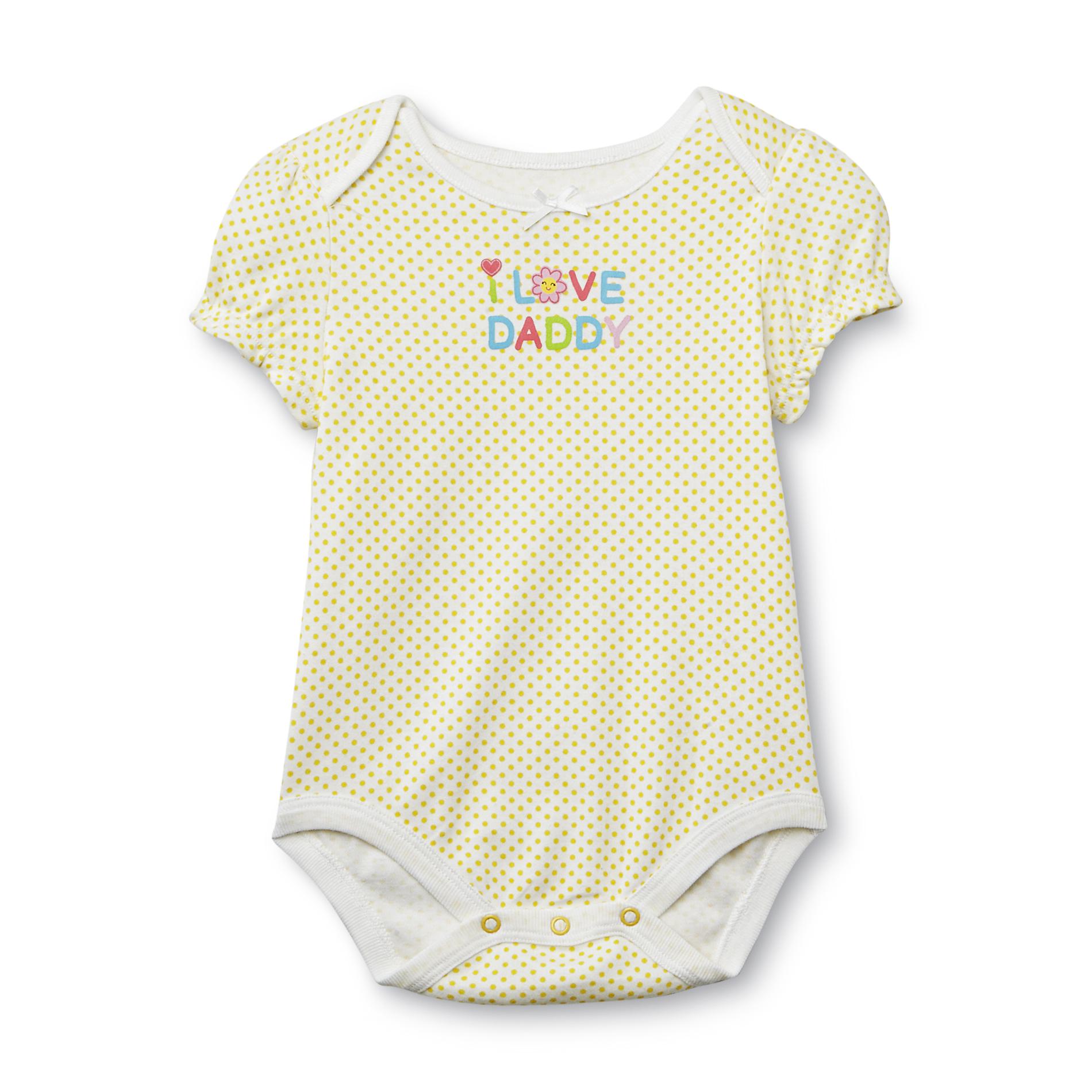 Small Wonders Newborn Girl's Short-Sleeve Bodysuit - Polka Dots