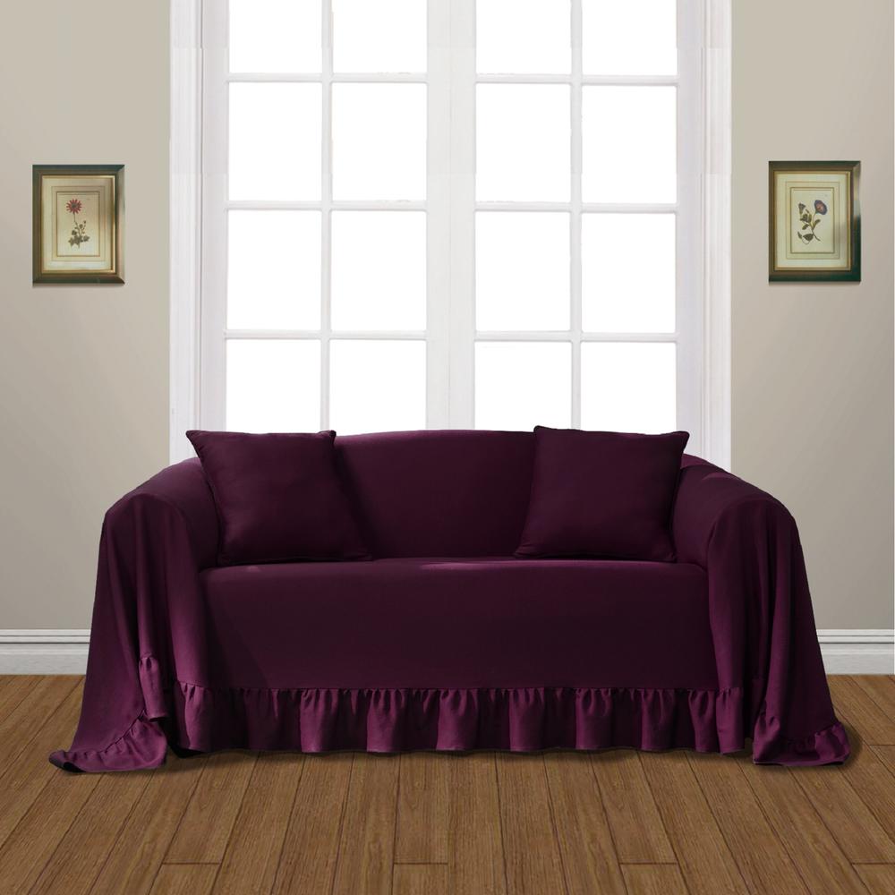 United Curtain Company Westwood Duck Cloth Loveseat Cover