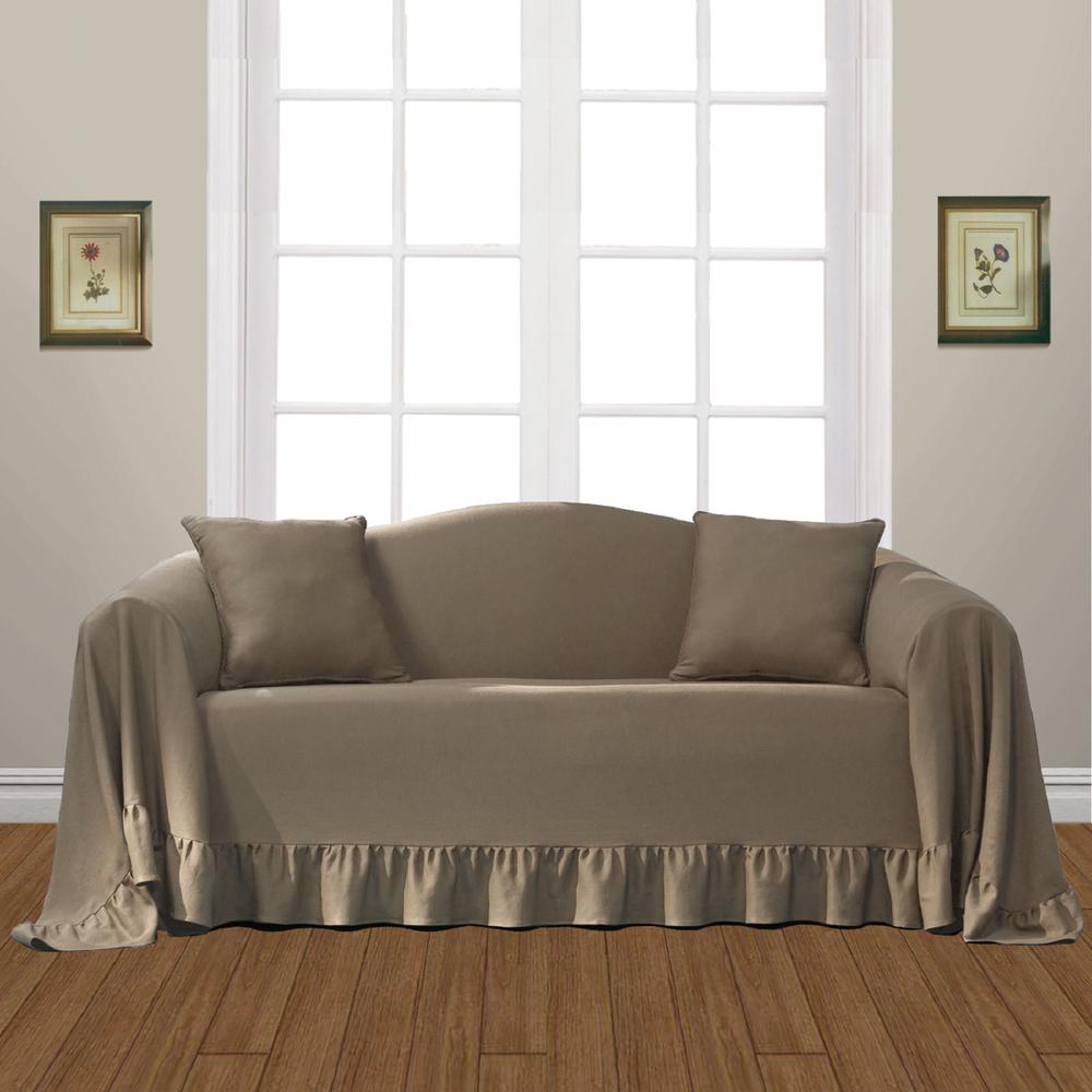 United Curtain Company Westwood Duck Cloth Sofa Cover