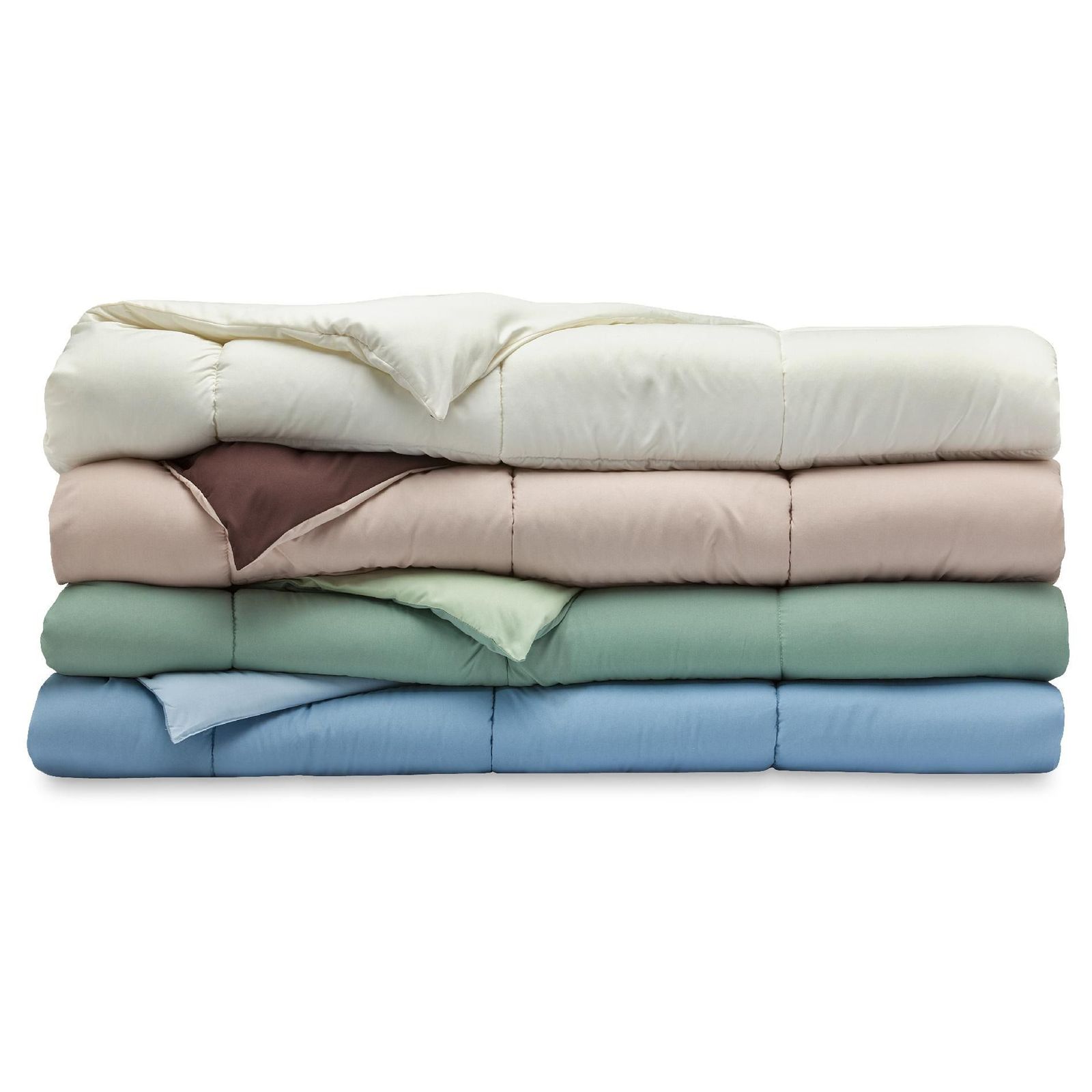 Colormate Sage Ultra-Plush Faux Down Comforter