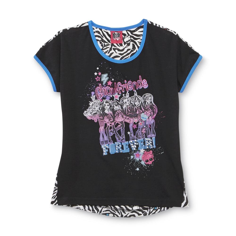 Monster High Girl's T-Shirt - Ghoulfriends