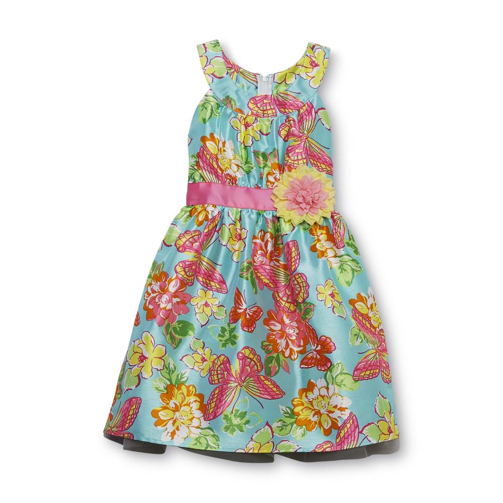 Holiday Editions Girl's Party Dress - Butterfly Print