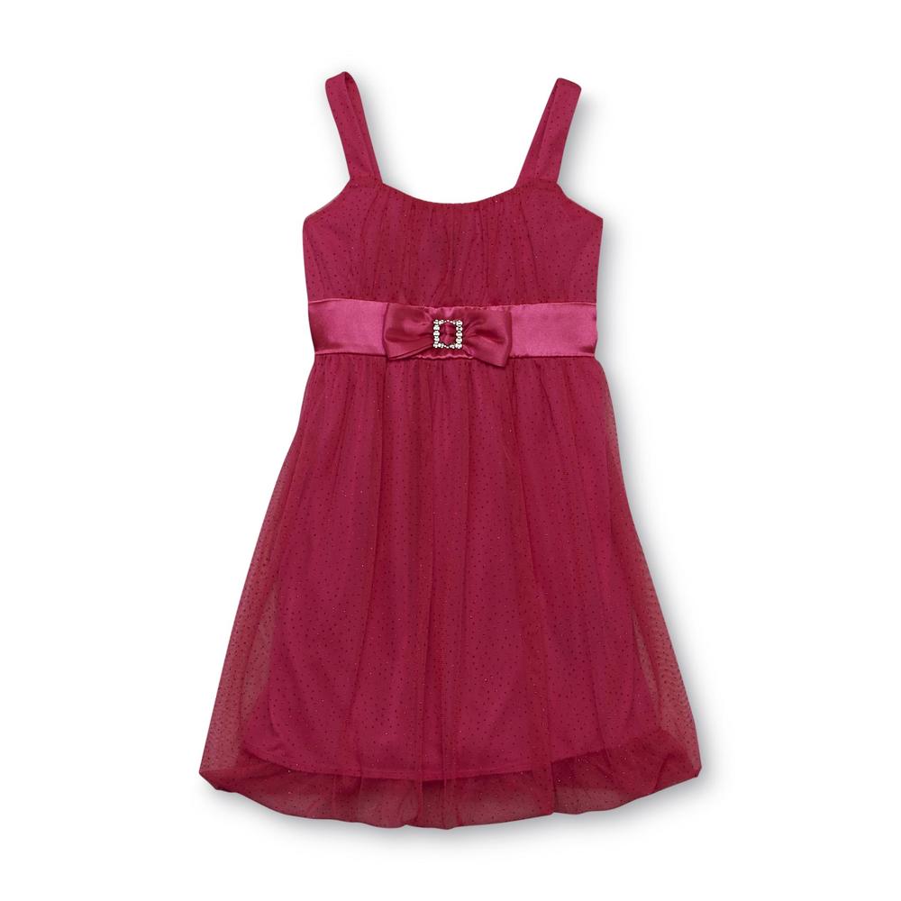 Holiday Editions Girl's Sleeveless Party Dress - Glitter Dots