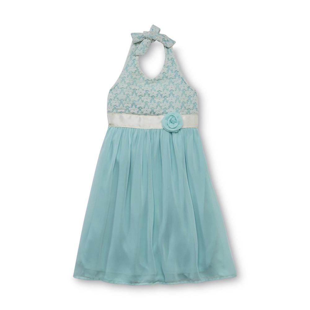 Holiday Editions Girl's Halter Party Dress