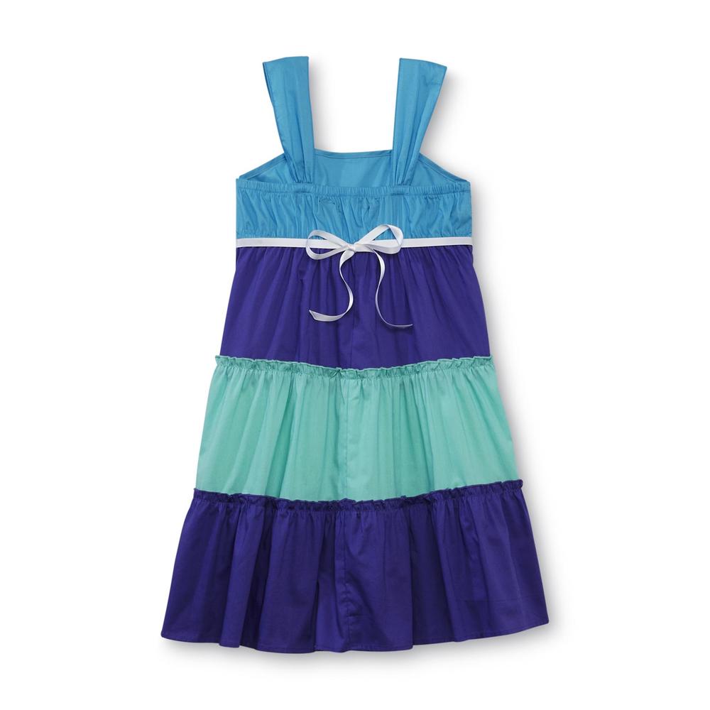 Basic Editions Girl's Tiered Dress