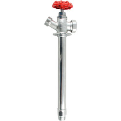 LDR Industries HOMEWERKS FAUCET 206510 Silcock Frost Proof 10 in. Anti-Siphon 0.5 in. Mip