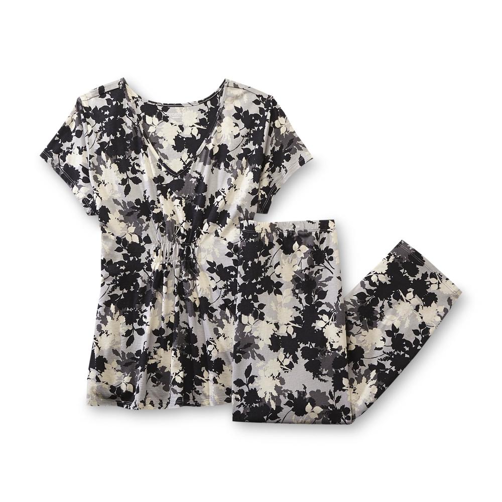 Covington Women's Pajama Shirt & Pants - Floral