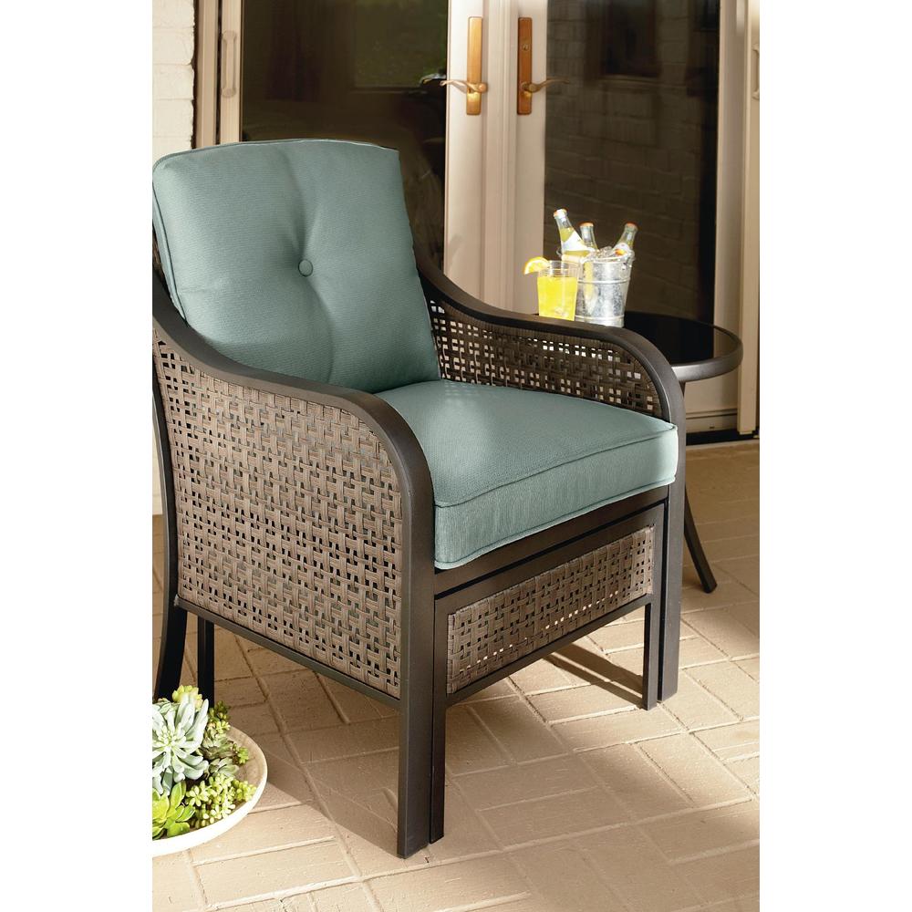 Garden Oasis Nichols 5pc Mixed Media Seating With Pull Out Ottomans