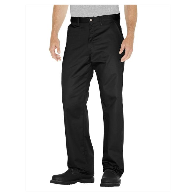 Dickies Men's Relaxed Fit Cotton Flat Front Pant WP314 - Clothing - Men ...