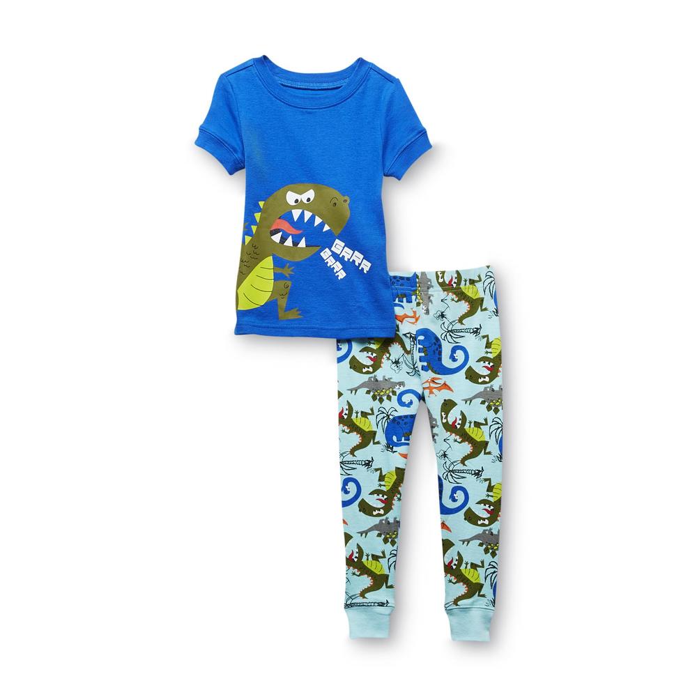Joe Boxer Infant & Toddler Boy's Pajama Shirt & Leggings - Dinosaur Print