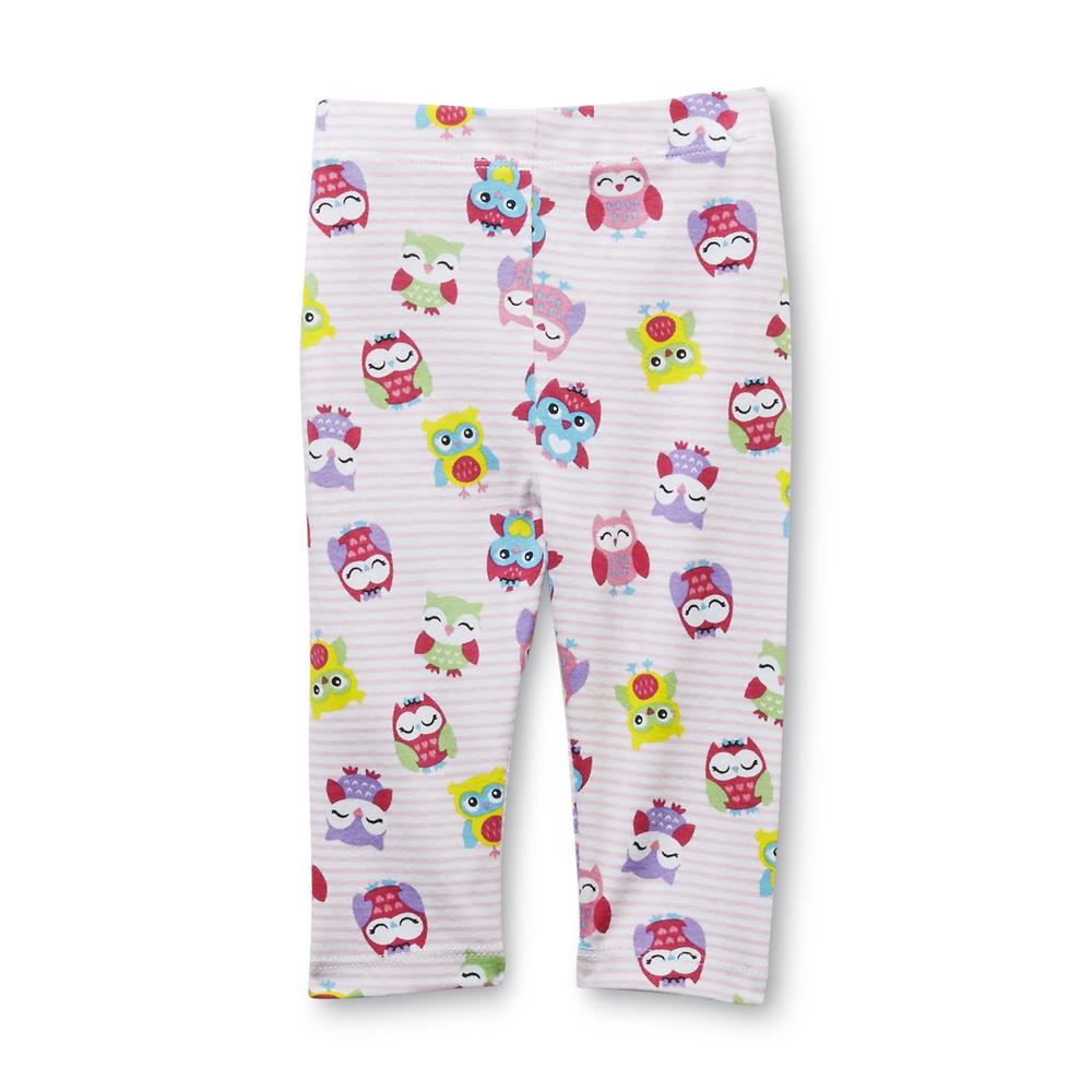 Joe Boxer Infant & Toddler Girl's Pajama Top & Leggings - Owl Print