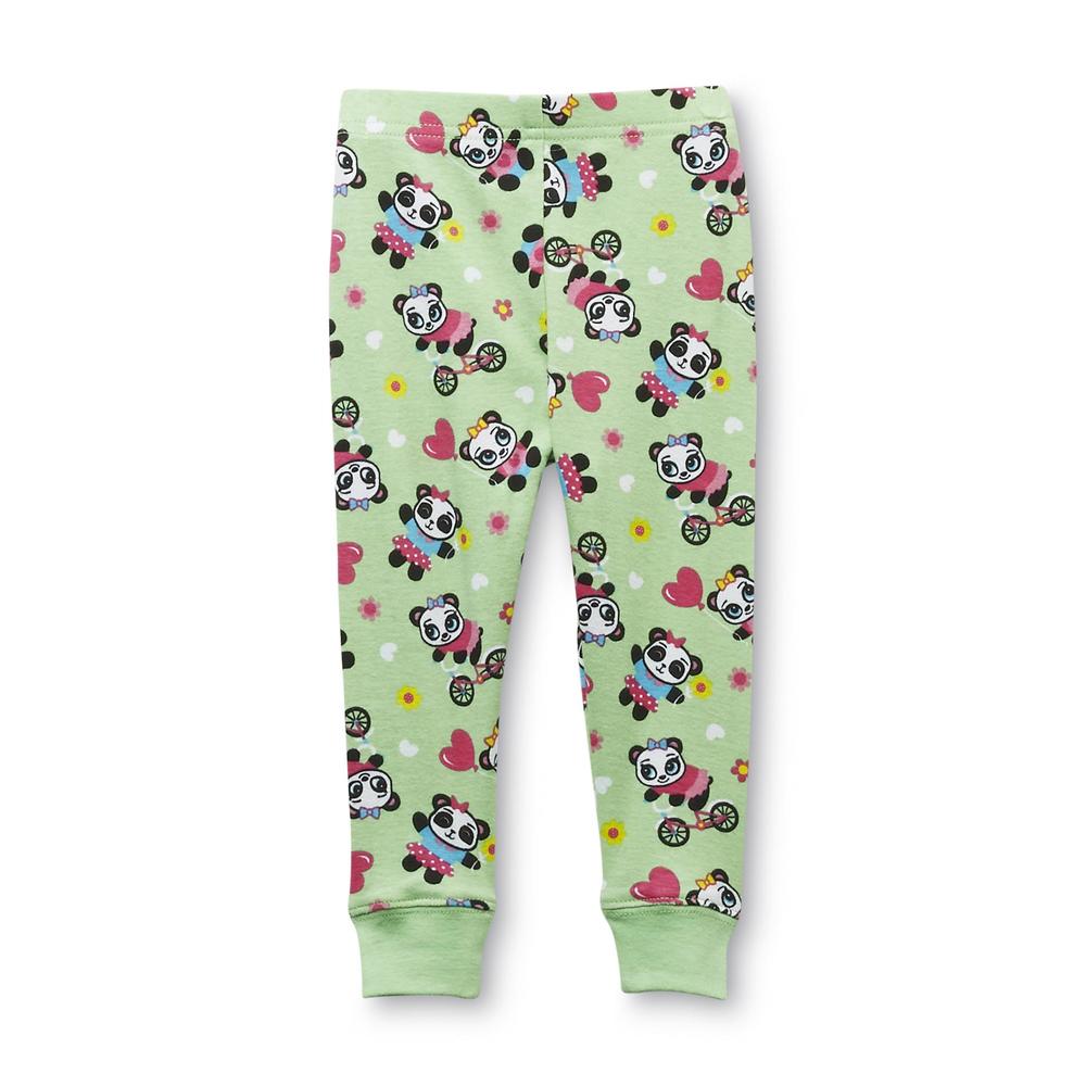 Joe Boxer Infant & Toddler Girl's Pajama Top & Leggings - Pandas