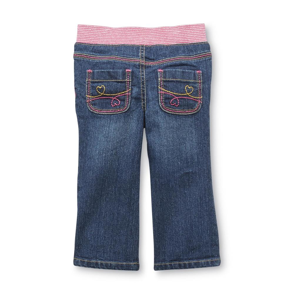 WonderKids Infant & Toddler Girl's Embroidered Jeans