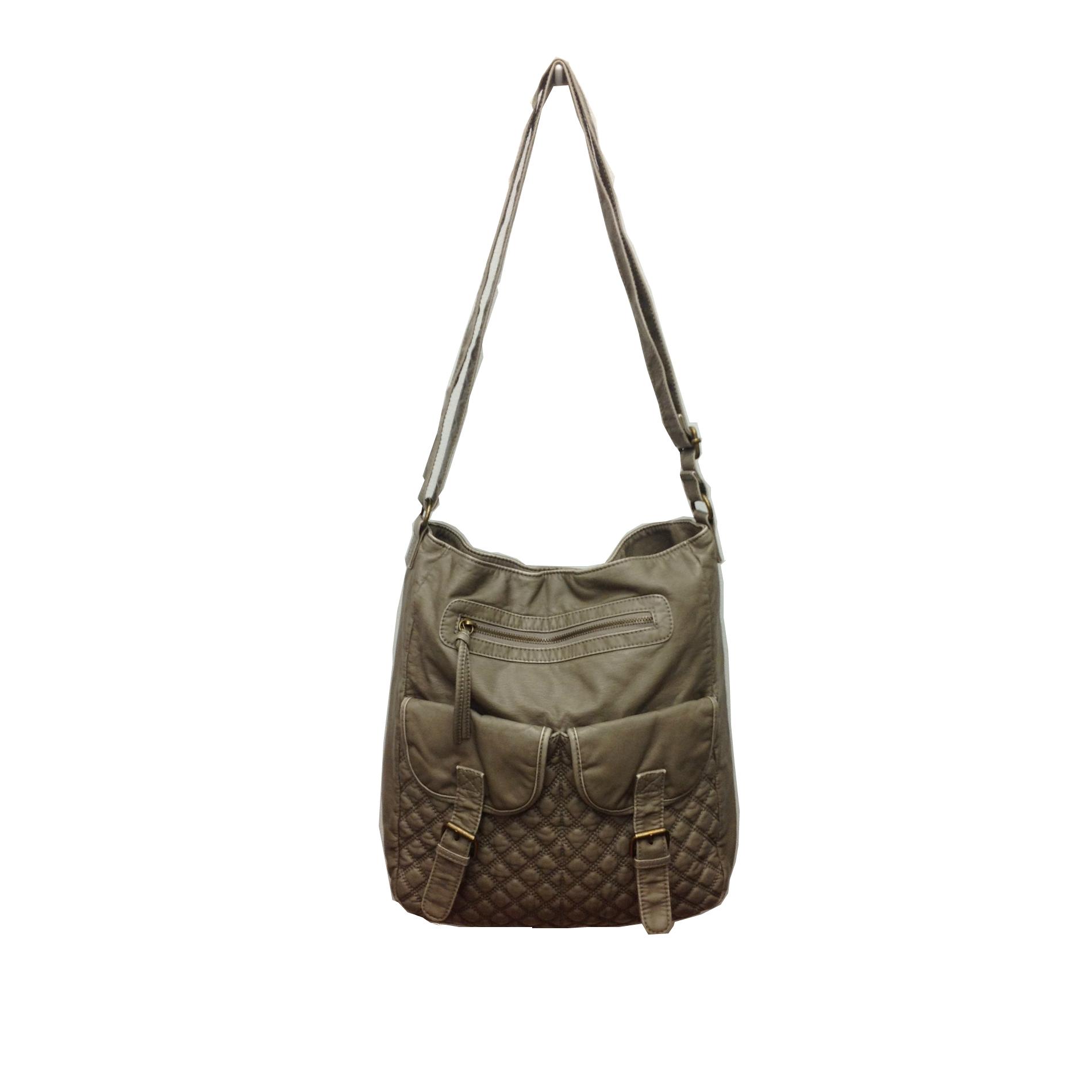 Bongo Junior's Faux Leather Quilted Tote Bag