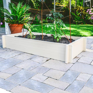 New Age Garden Ecoflex 4 By 4 Raised Garden Bed