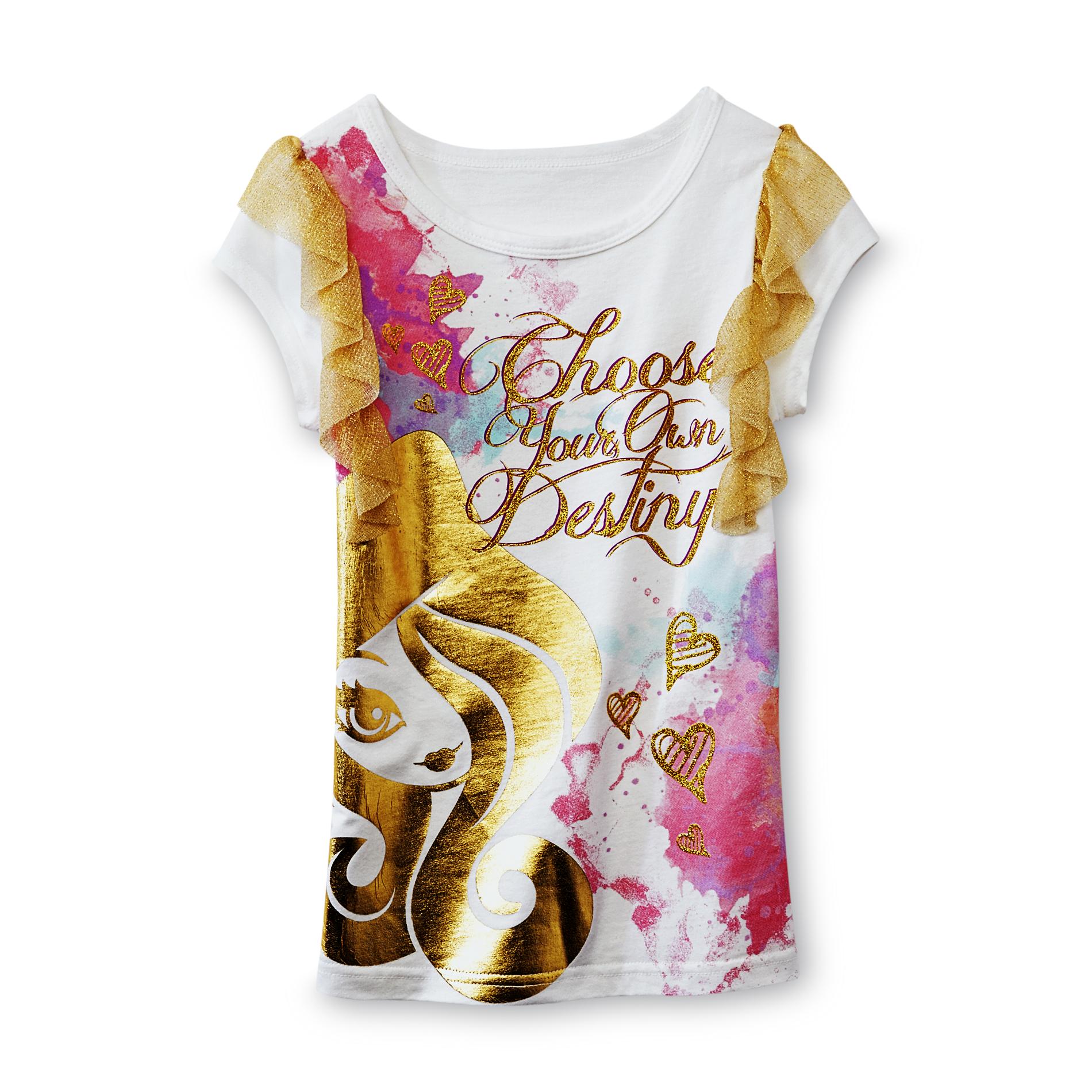 Ever After High Girl's Scoop Neck Top - Destiny