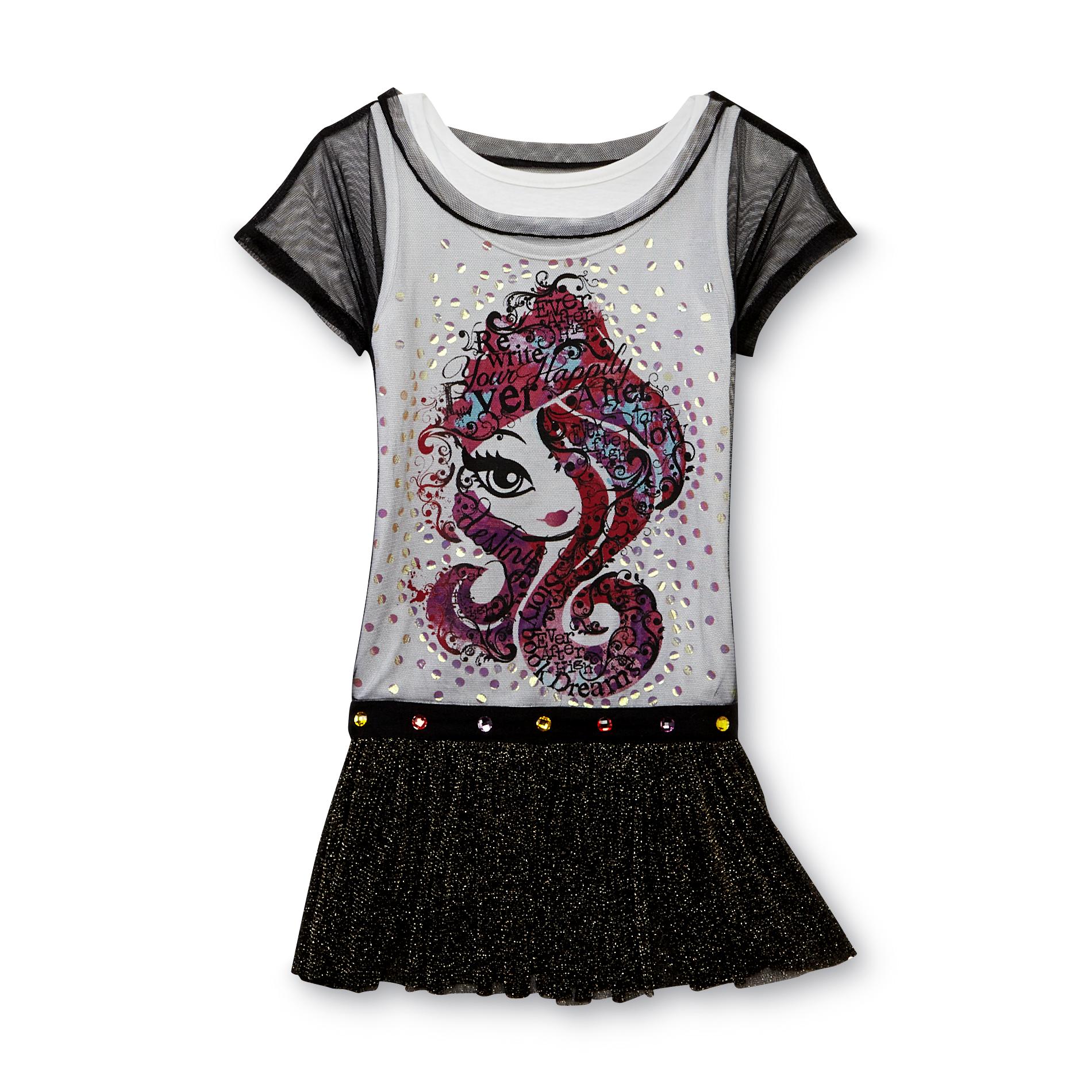 Ever After High Girl's Tunic Top