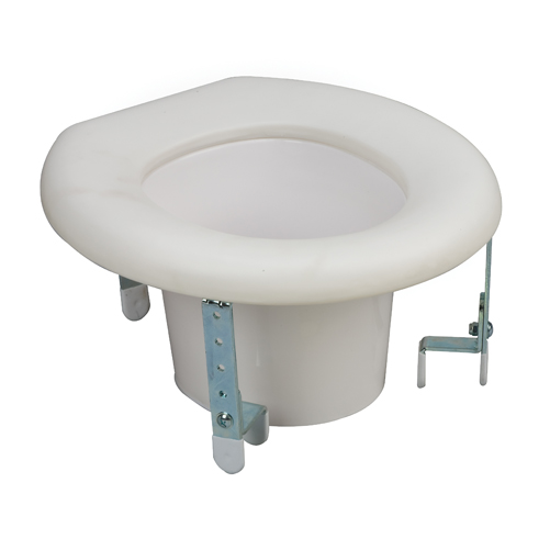 DMI  Universal Plastic Raised Toilet Seat