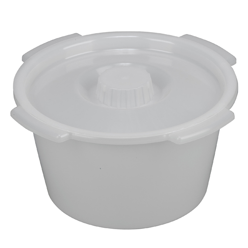 DMI Universal Commode 7-qt. Pail with Lid, 12/Ca
