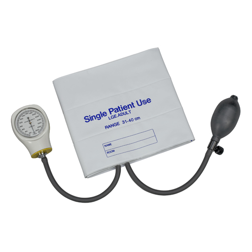 Mabis  Single-Patient Use Sphygmomanometer, Large Adult
