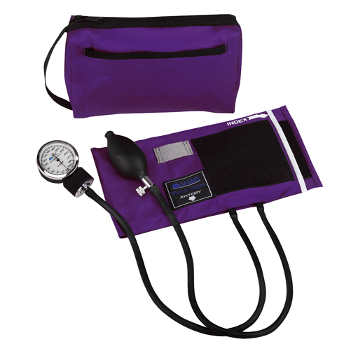 Mabis  MatchMates Aneroids Sphygmomanometers Kit, Purple