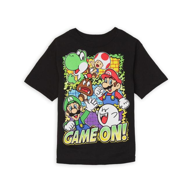 Nintendo Super Mario Boy's Graphic TShirt