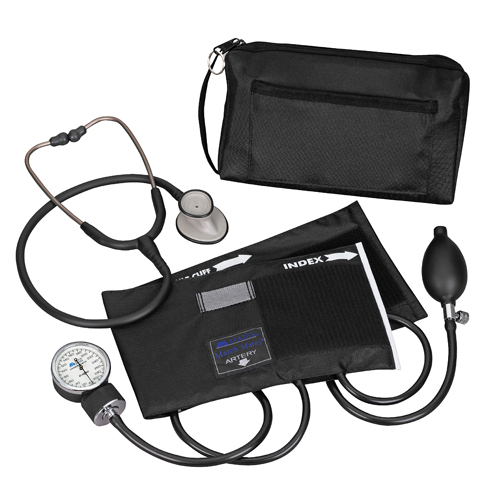 MatchMates Combination Kit with a 3M Littmann Lightweight II S.E. Stethoscope, Black