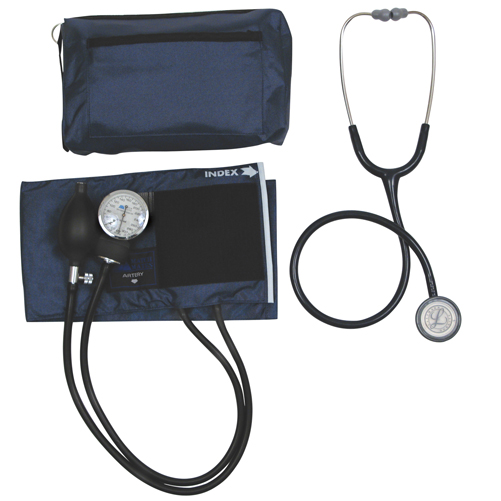 MatchMates&#174; Combination Kit with a 3M&#8482; Littmann&#174; Classic II S.E. Adult Stethoscope, Navy Blue