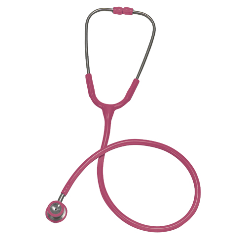 MABIS&#174; Signature&#174; Series Stainless Steel Infant Stethoscope, Pink